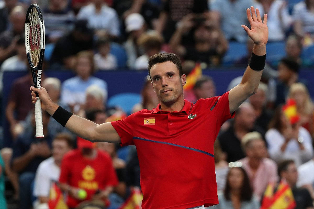 Roberto Bautista Agut Waving Wallpaper