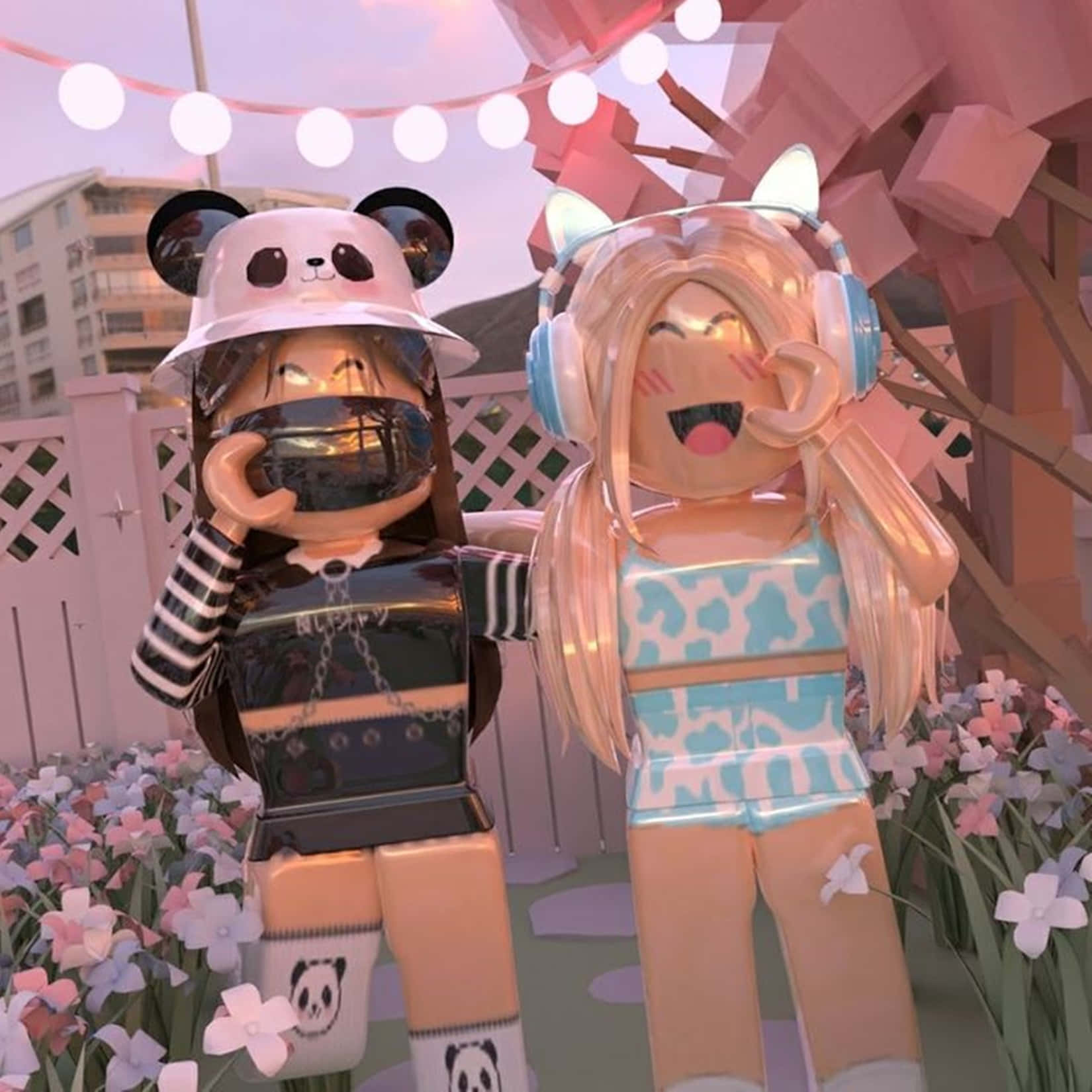 Roblox Party Girls Gfx Wallpaper