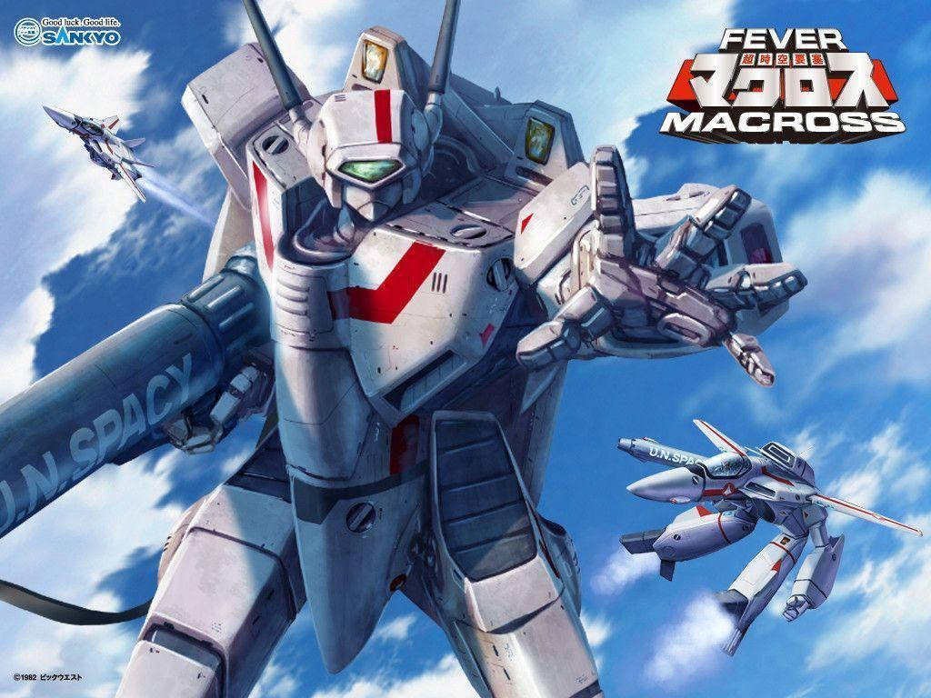 Robotech Macross Aircraft Wallpaper