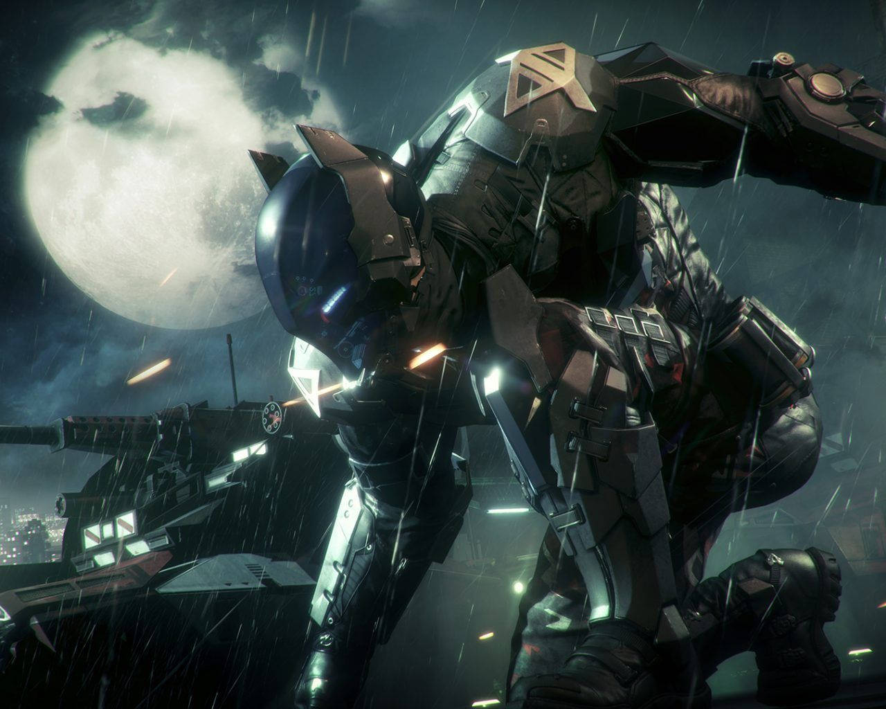 Robotic Batman From Arkham Knight Wallpaper