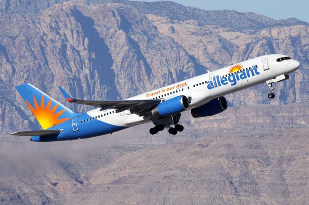 Rock Mountains Allegiant Air Wallpaper