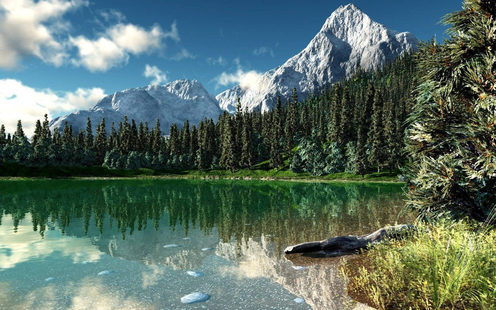 Rocky Mountain National Park Murky Waters Of Lake Wallpaper