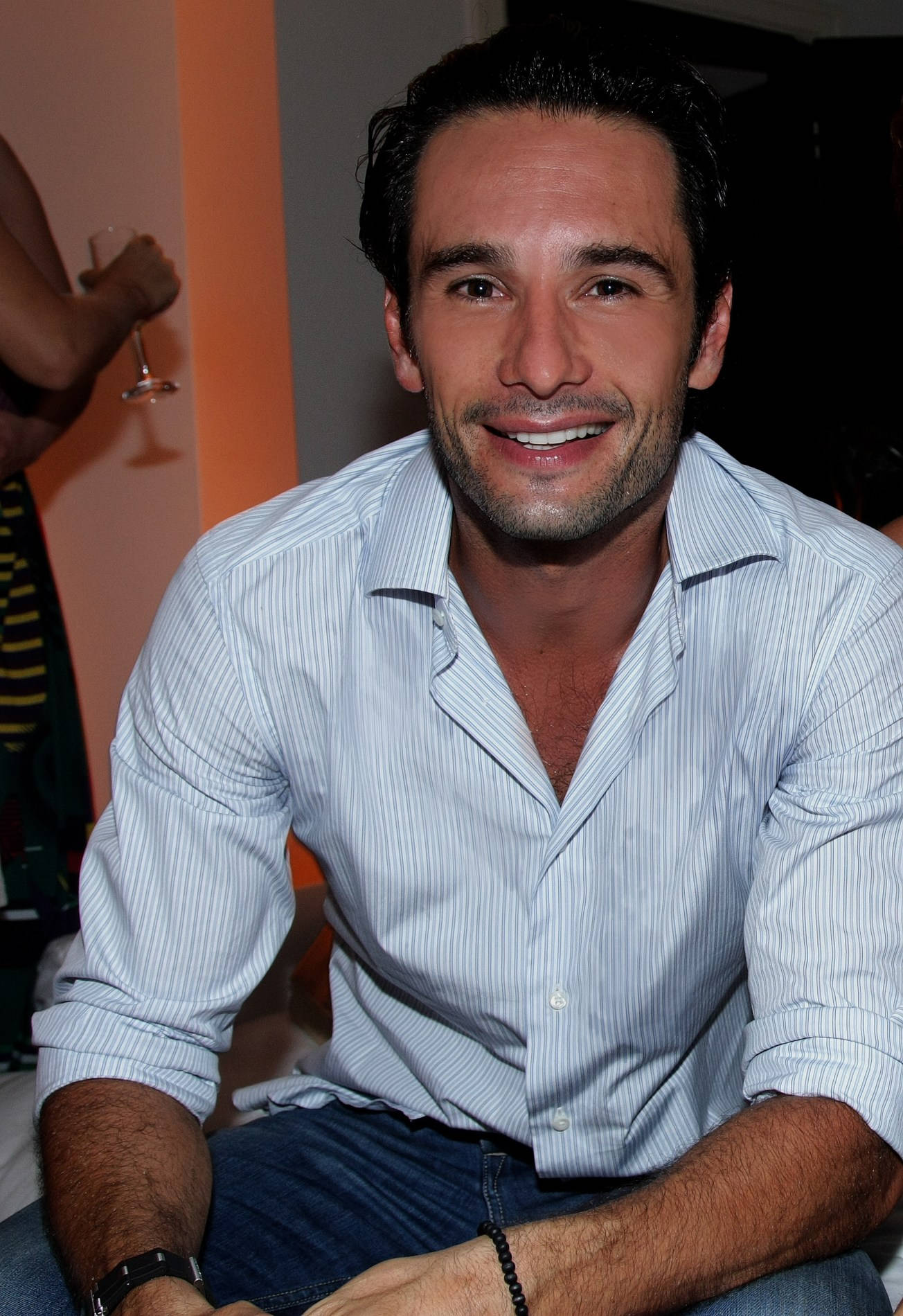 Rodrigo Santoro Handsome Smile Wallpaper