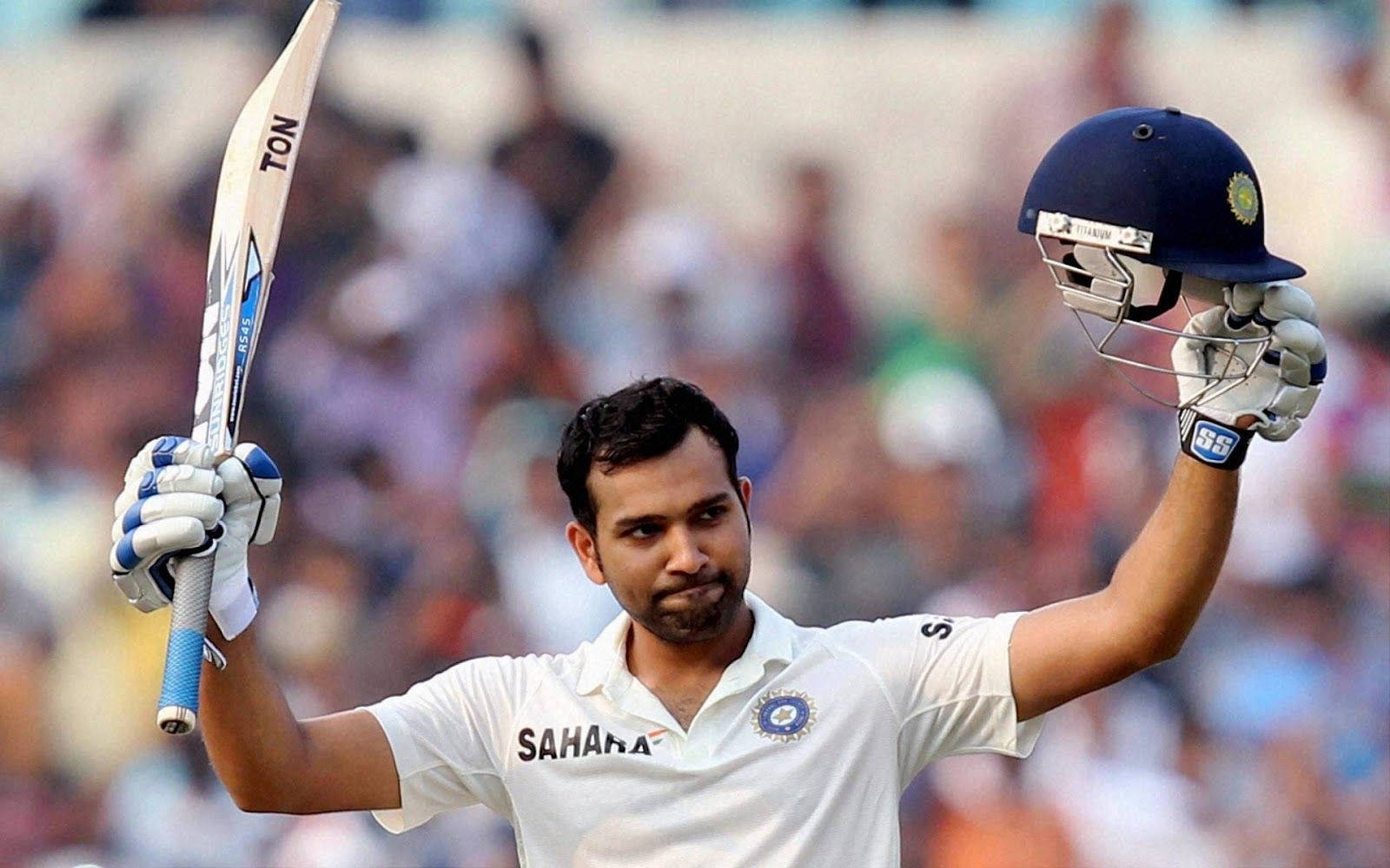 Rohit Sharma Cricket Victory Moment Wallpaper