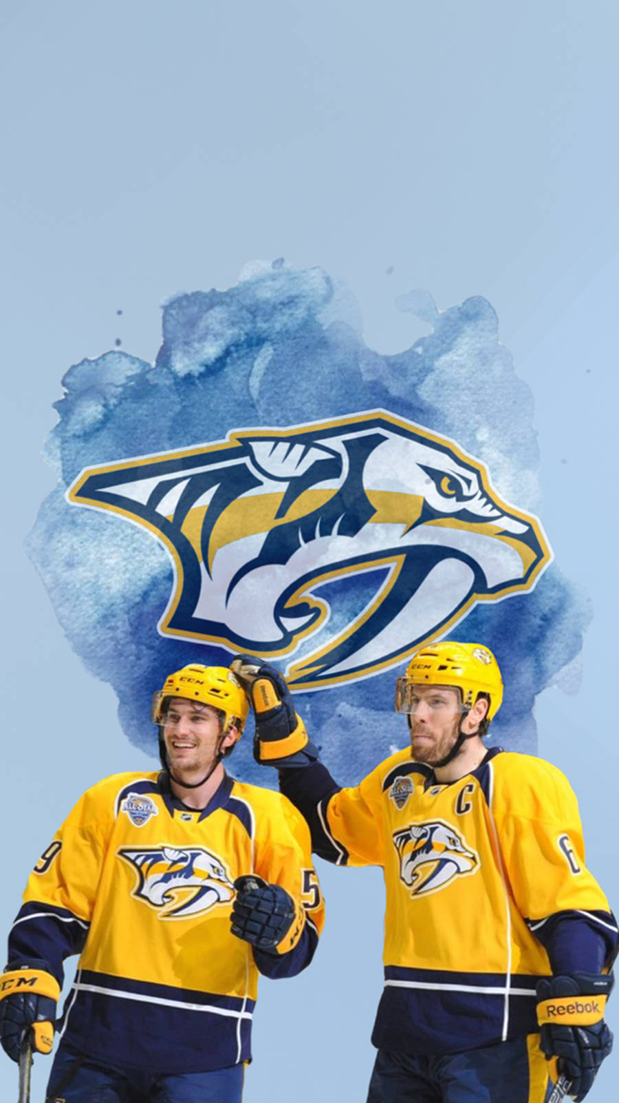 Roman Josi And Shea Weber Wallpaper