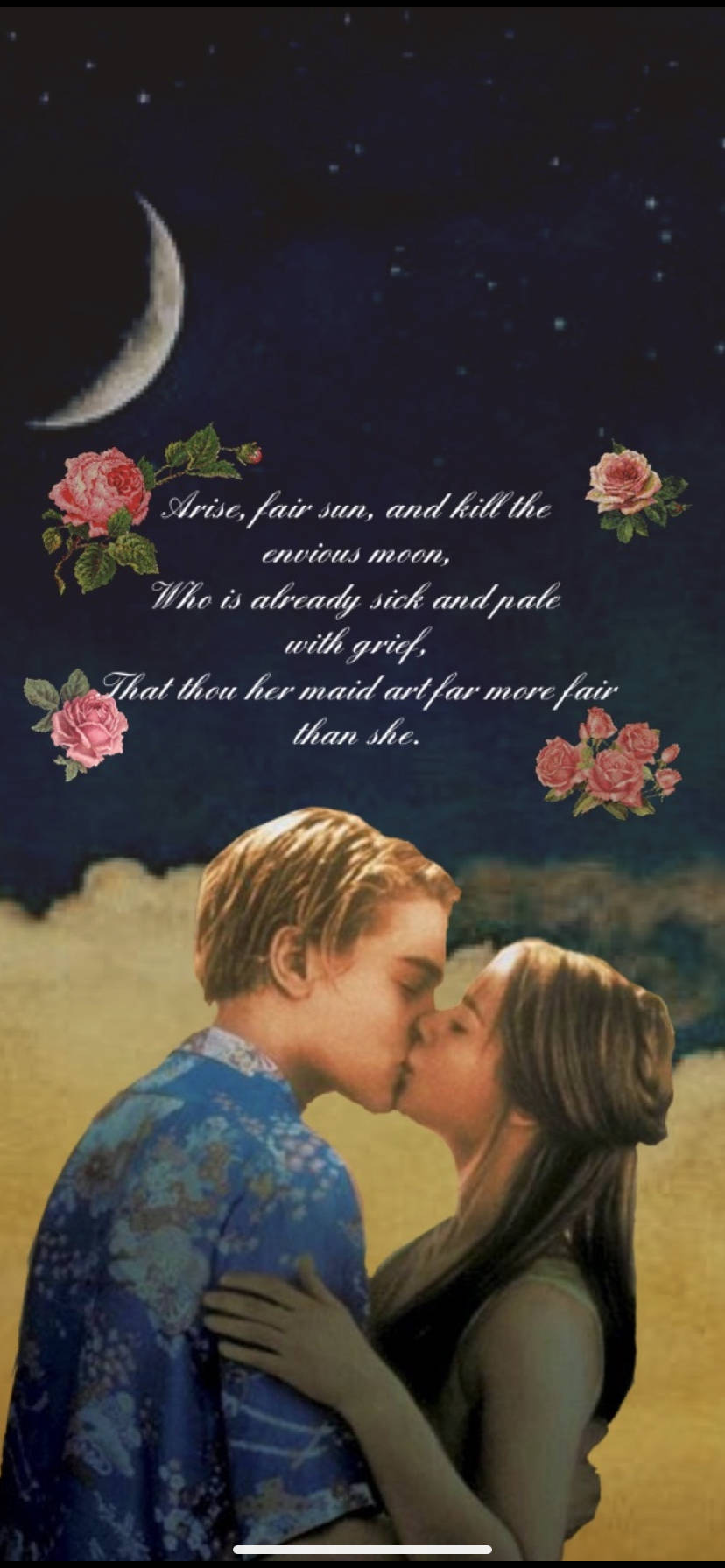 Romeo And Juliet Love Quotation Wallpaper