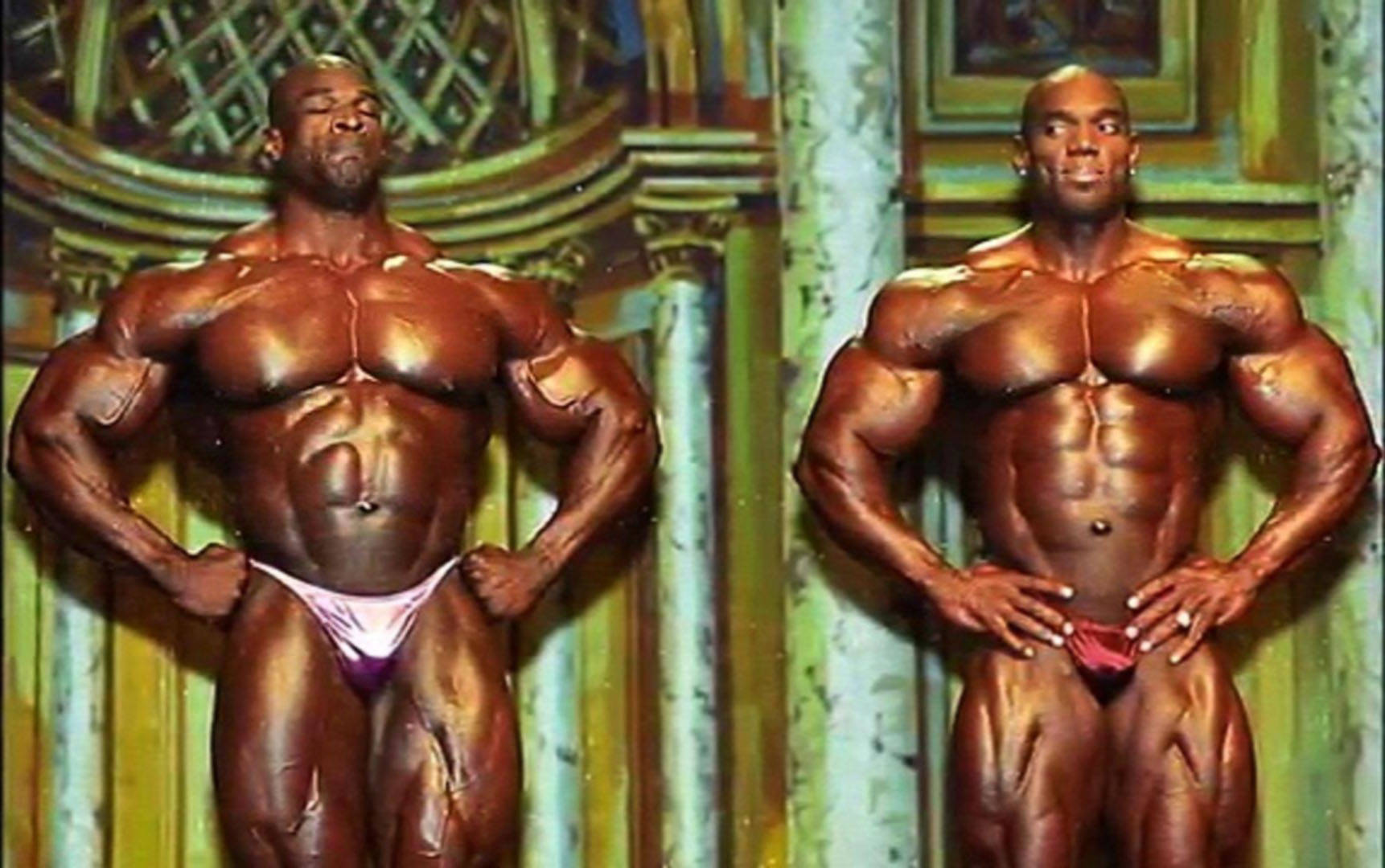 Ronnie Coleman And Flex Wheeler Wallpaper