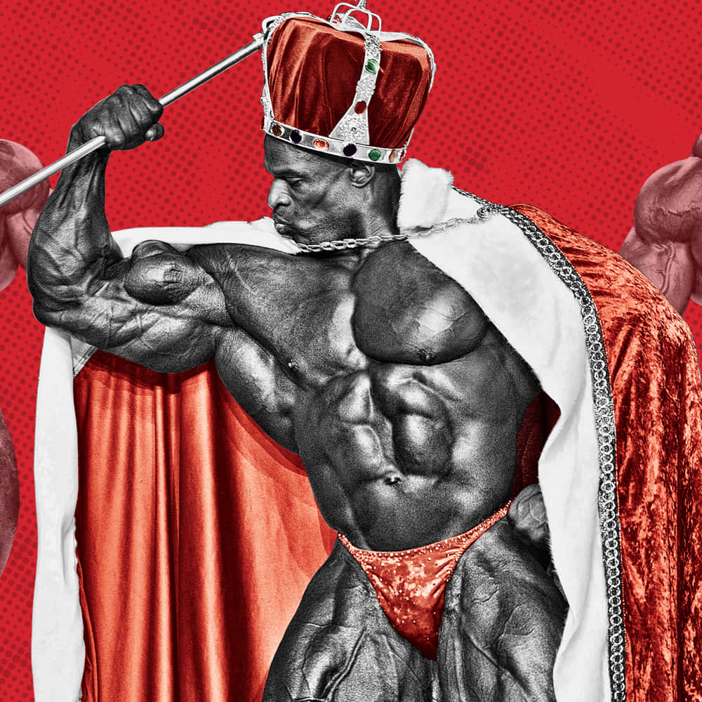 Ronnie Coleman The King Of Body Builder Wallpaper