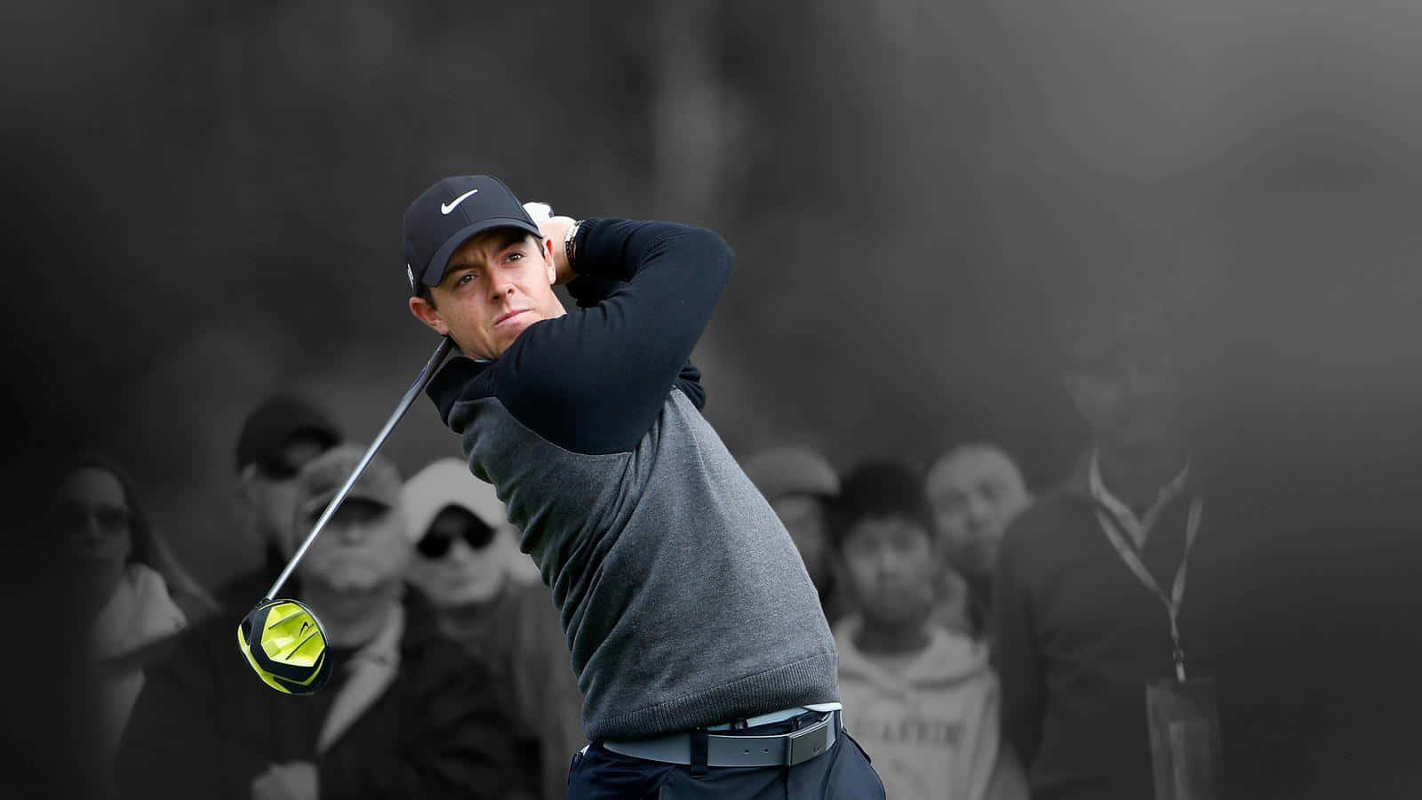 Rory Mcilroy Bw Edit Wallpaper