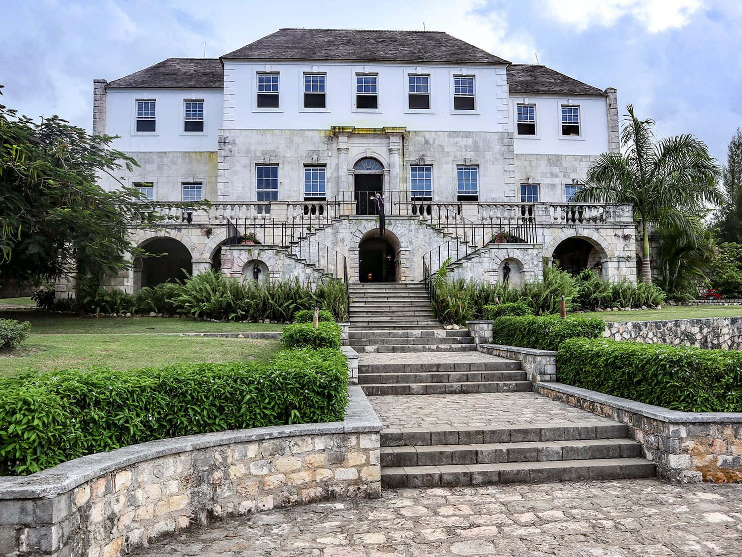 Rose Hall Great House Stone Plaza Wallpaper