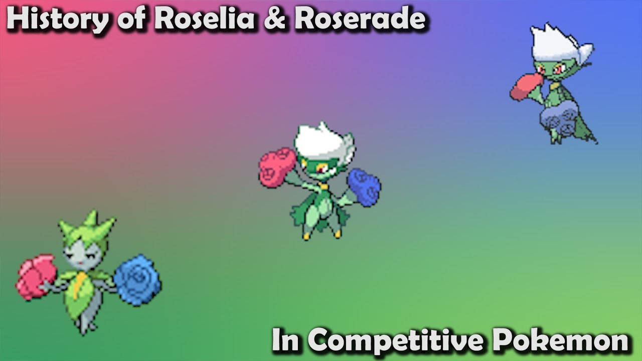 Roselia Roserade History Competitive Wallpaper