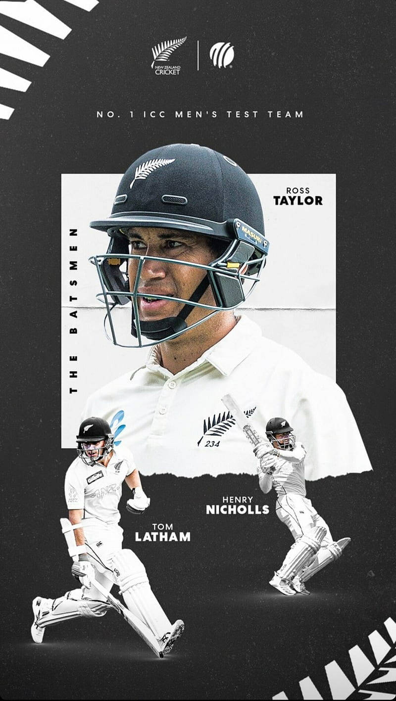 Ross Taylor Icc Men's Team Wallpaper