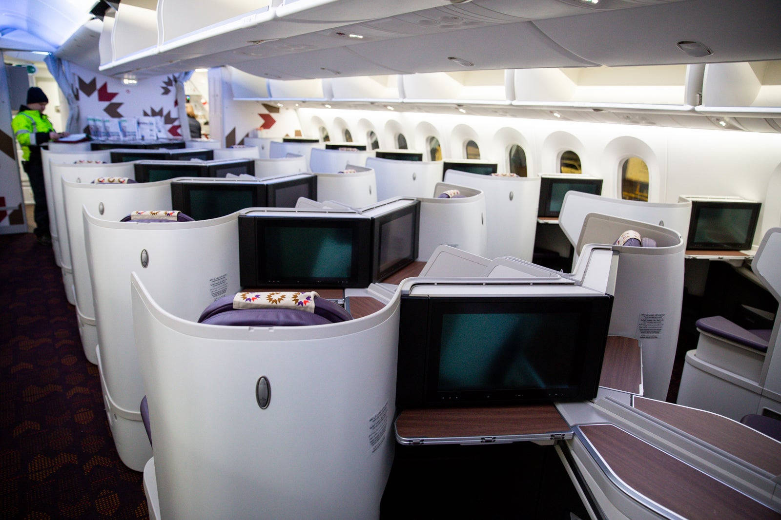 Royal Air Maroc First Class Seats Wallpaper