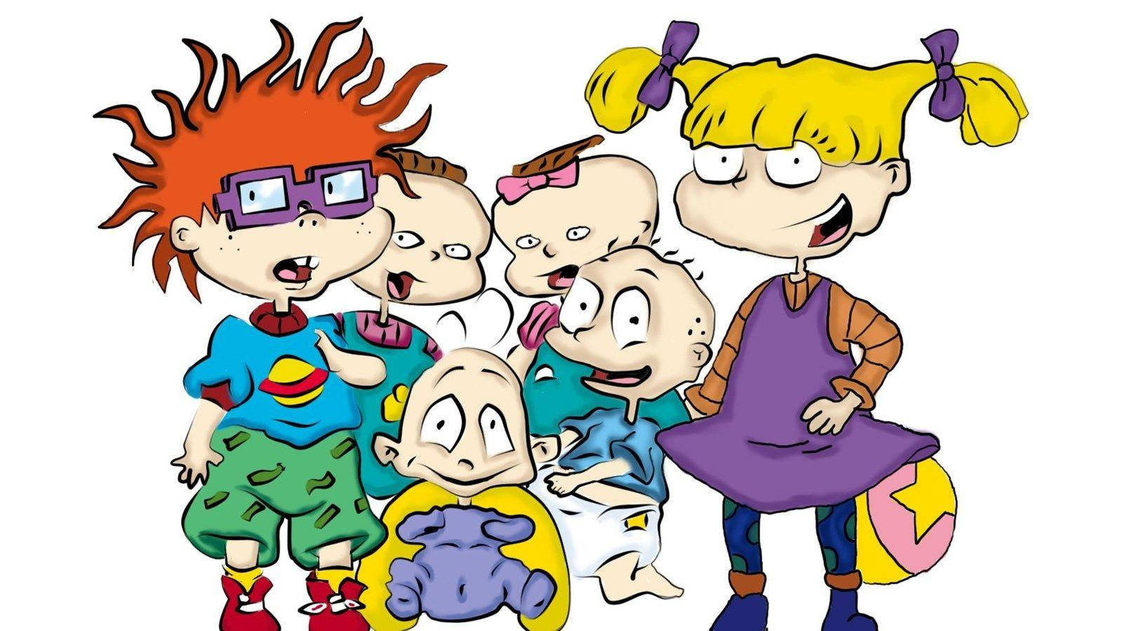 Rugrats Smiling Together Wallpaper