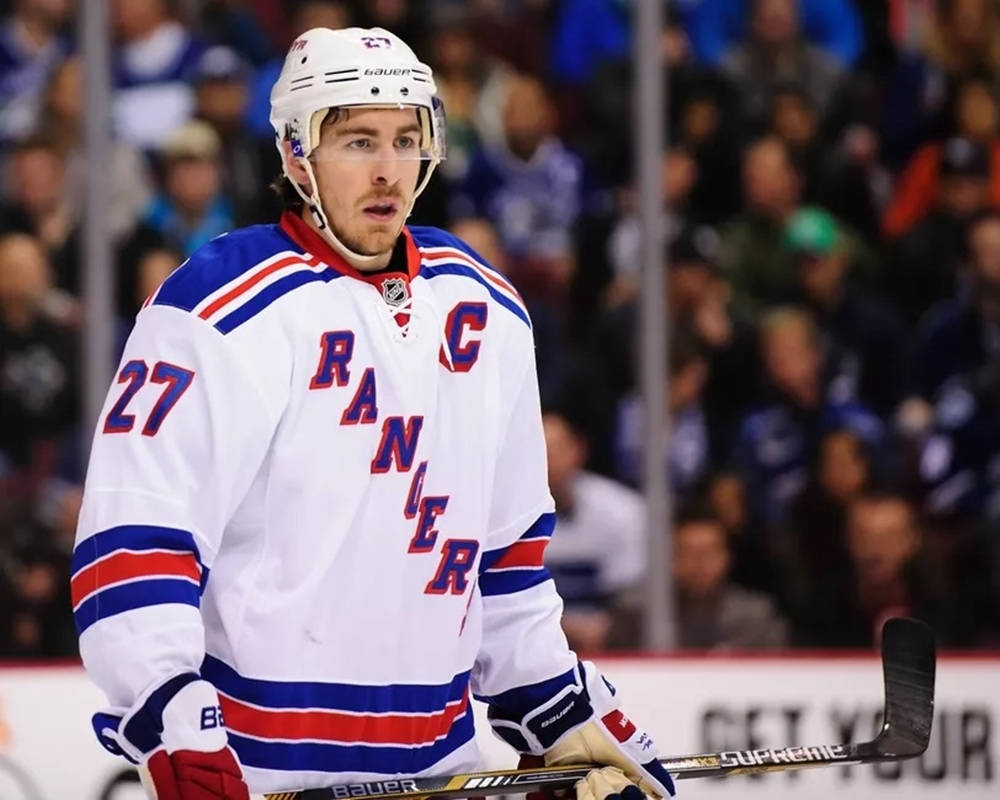 Ryan Mcdonagh New York Rangers Vs. Colorado Avalanche Wallpaper