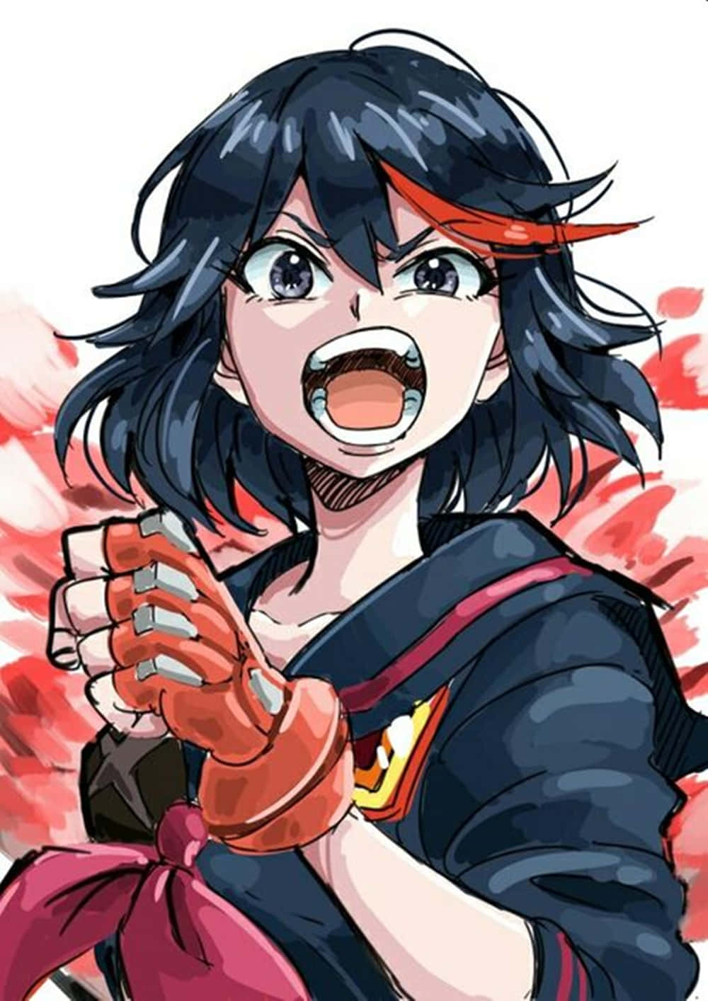 Ryuko Matoi In Action Wallpaper