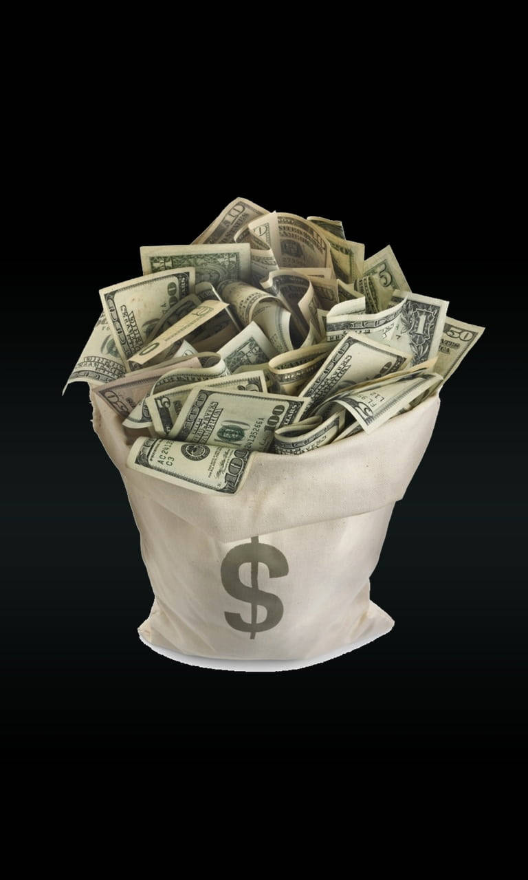 Sack Of Money Iphone Wallpaper