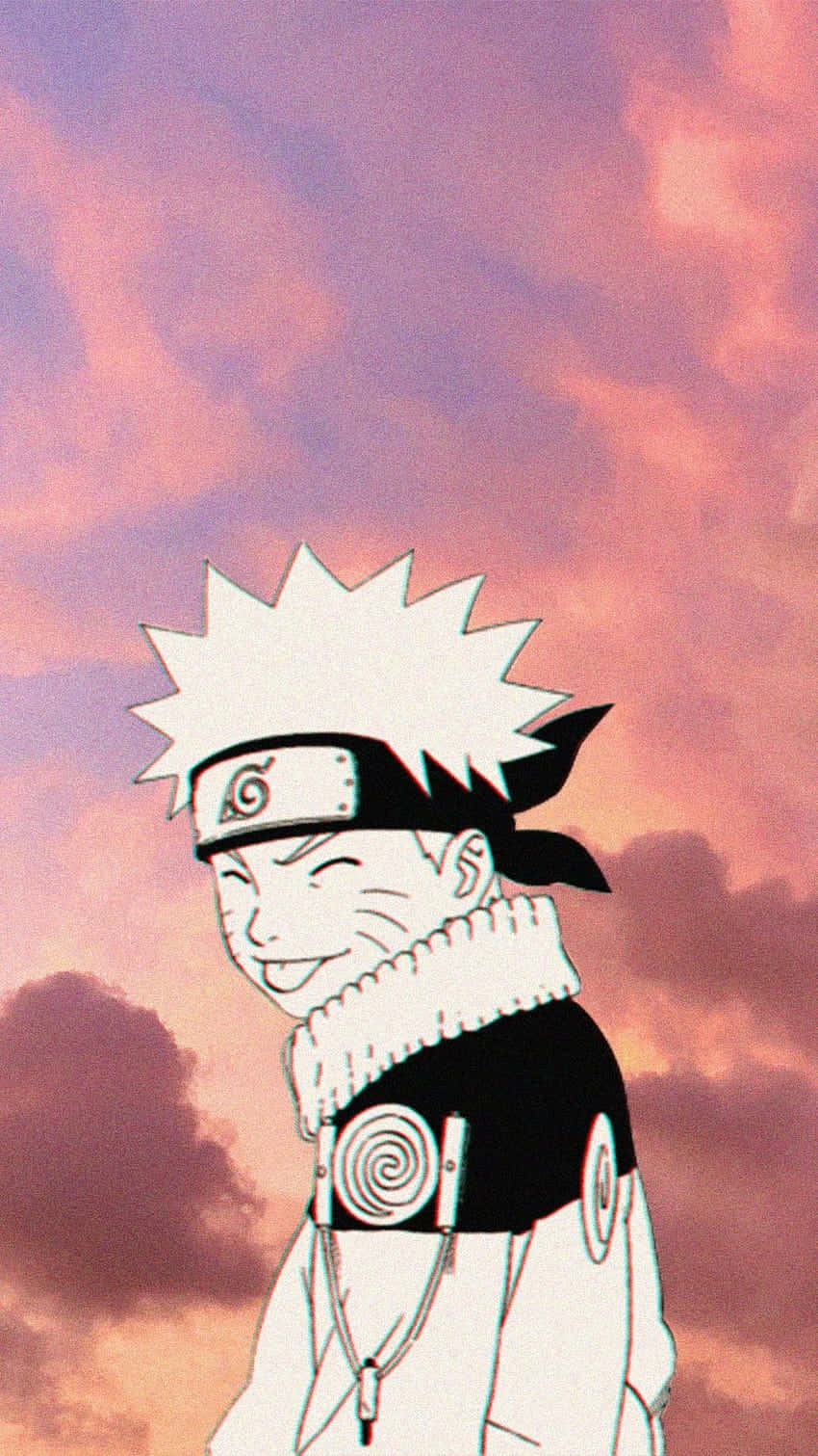 Sad Aesthetic Naruto Manga Panel Wallpaper