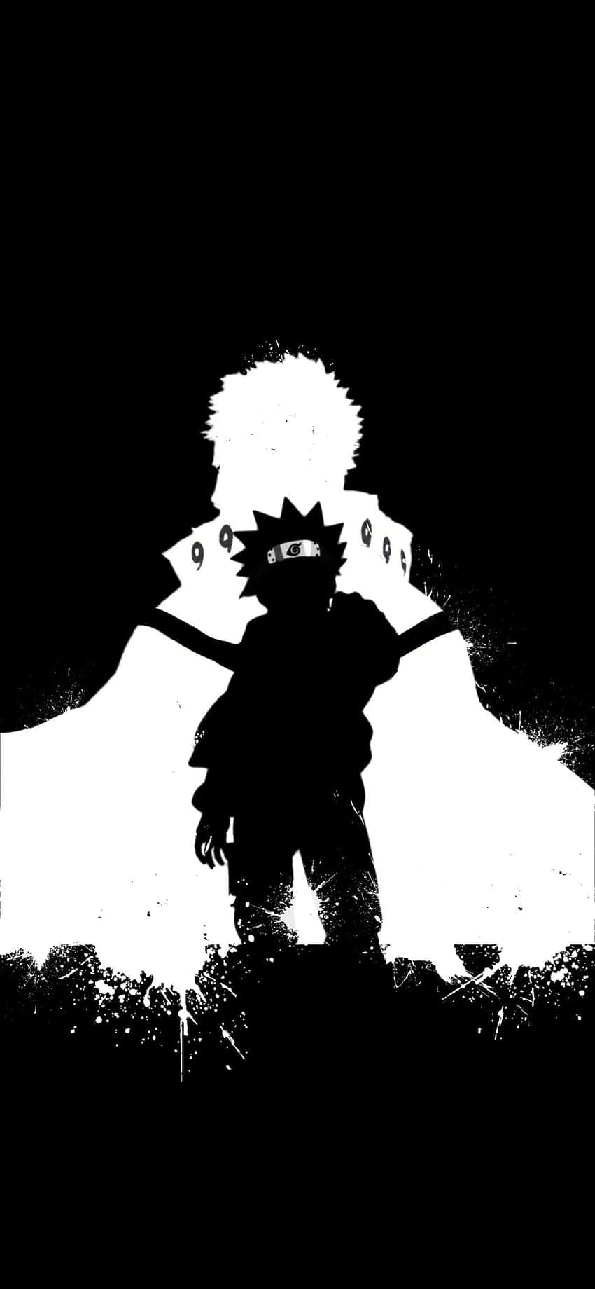 Sad Aesthetic Naruto Silhouette Wallpaper