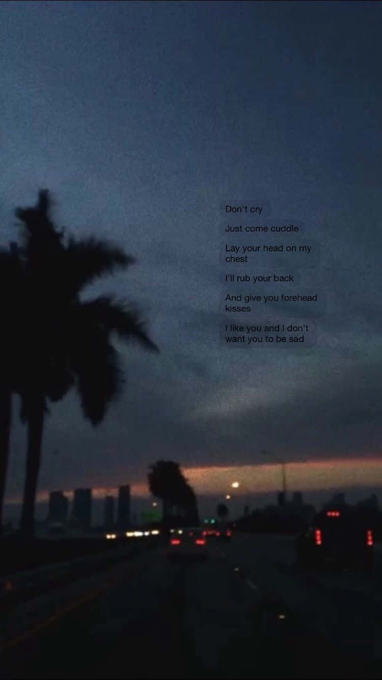 Sad Aesthetic Tumblr City Streets Wallpaper