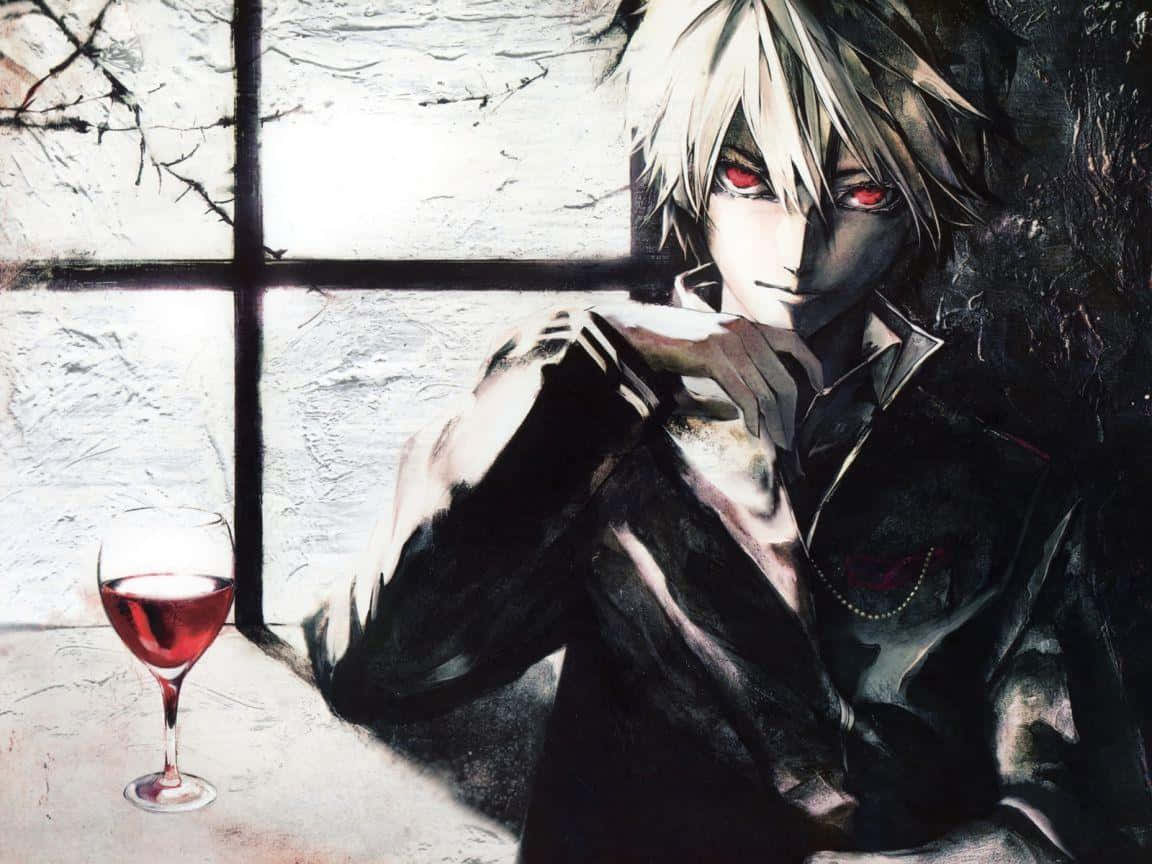 Sad And Alone, Emo Anime Boy Wallpaper