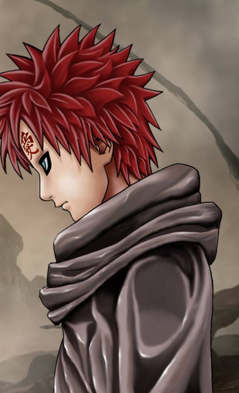 Sad Gaara Iphone Wallpaper