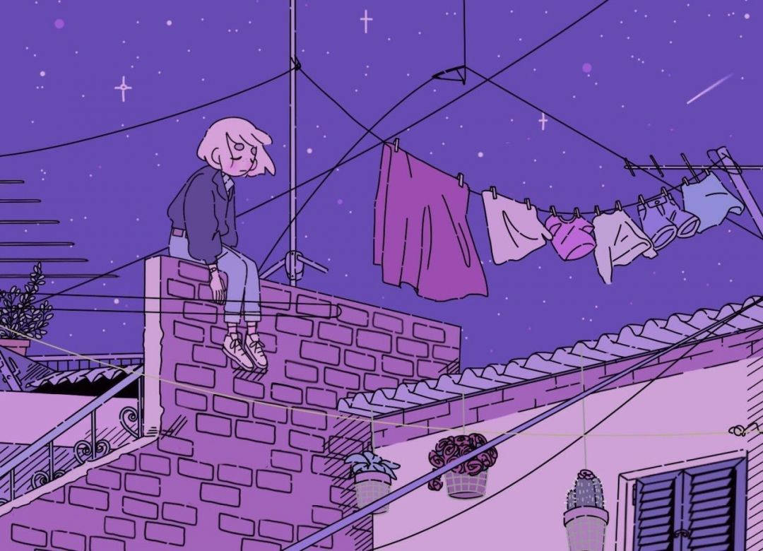 Sad Girl Soft Aesthetic Wallpaper