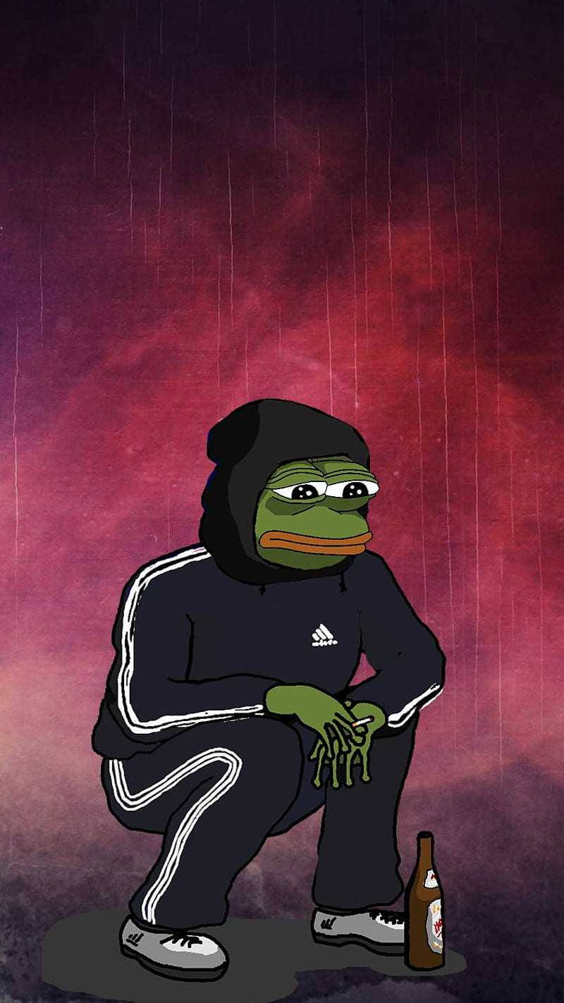 Sad Meme Tracksuit Wallpaper