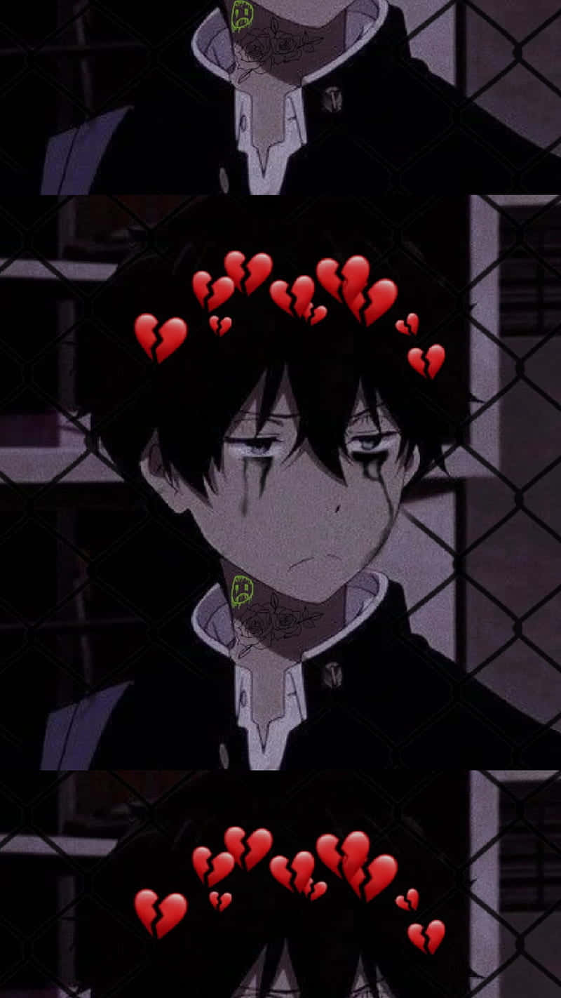 Sad Vibes Hōtarō Oreki Wallpaper