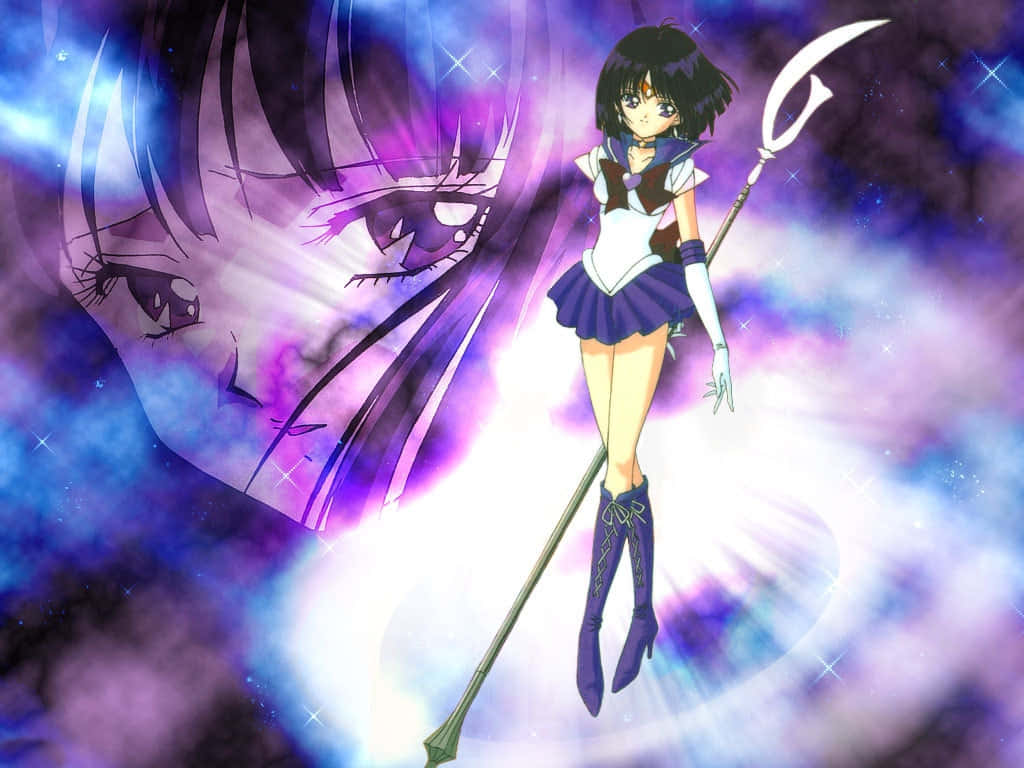 Sailor Saturn - Defender Of Destruction Wallpaper