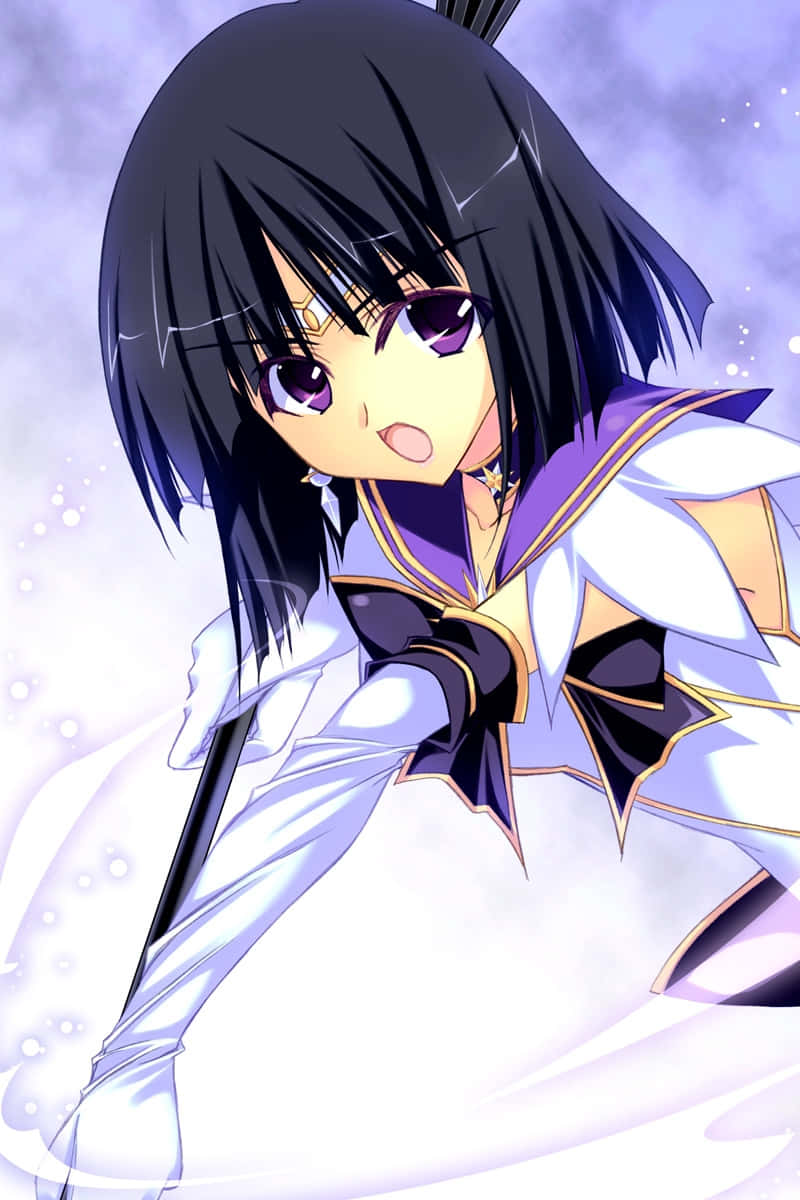 Sailor Saturn, Guardian Of Ruin And Rebirth Wallpaper