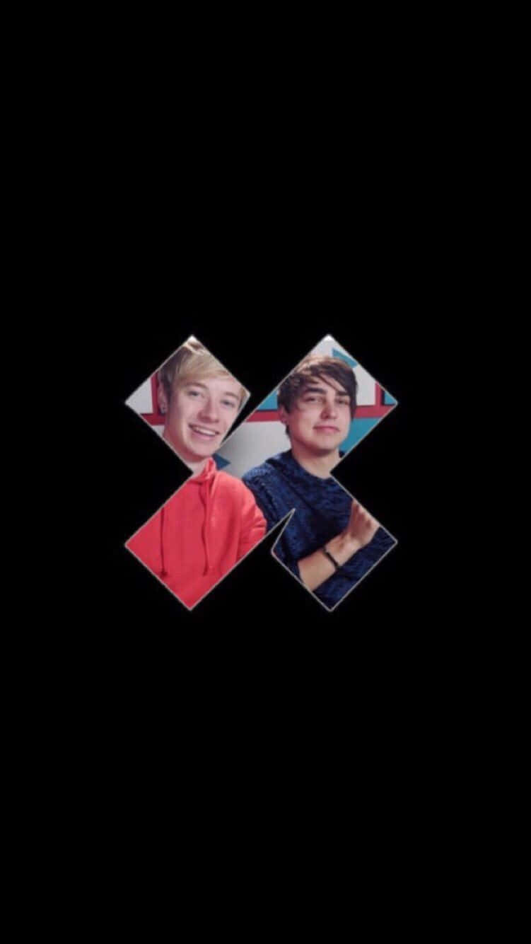 Sam And Colby Living Life To The Fullest. Wallpaper