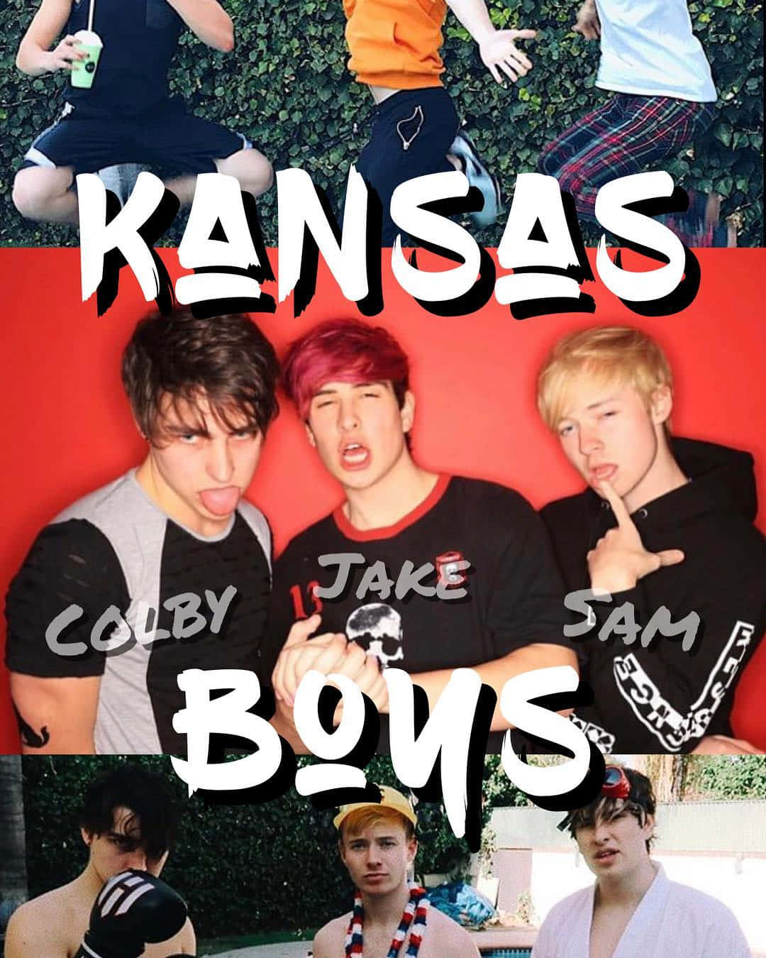 Sam And Colby On An Adventure Wallpaper