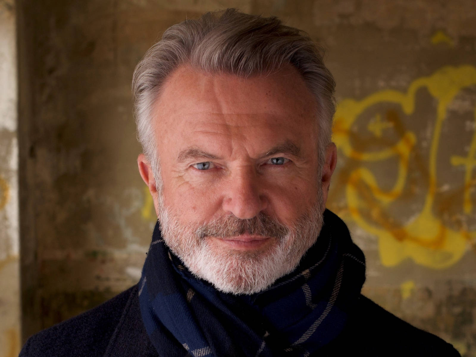 Sam Neill Uncharted Series Medium Shot Wallpaper