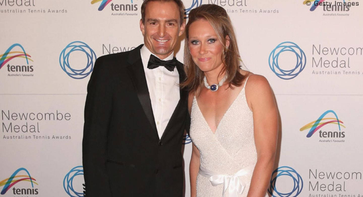 Samantha Stosur And John Newcombe Wallpaper