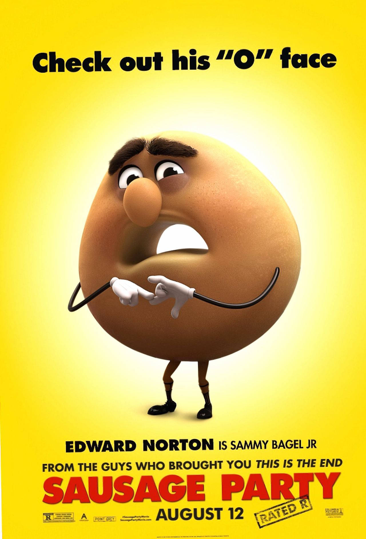 Sammy Bagel Jr Sausage Party Poster Wallpaper