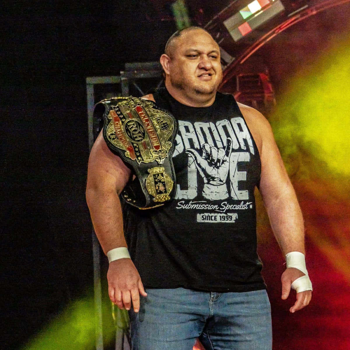 Samoa Joe Returning At Aew All Out Wallpaper