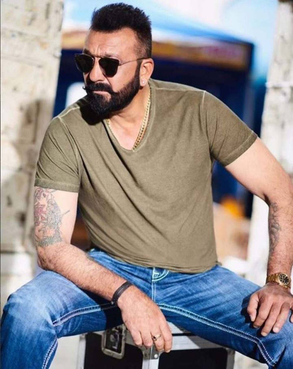 Sanjay Dutt Casual Outfit Wallpaper