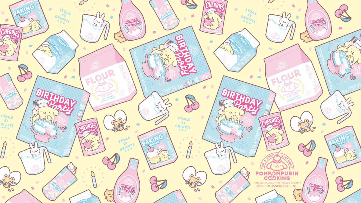 Sanrio Characters For Baking Wallpaper