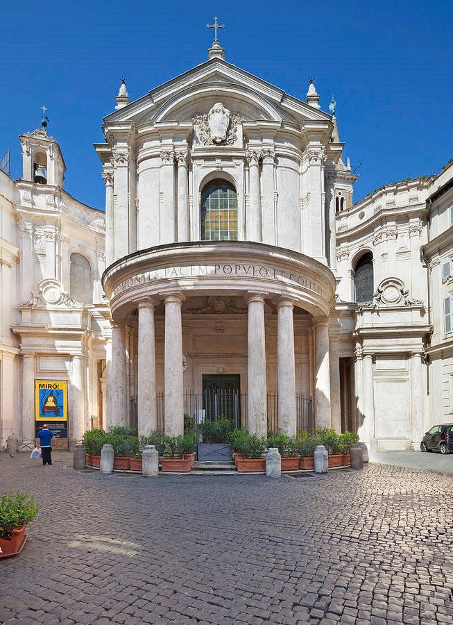 Santa Maria Della Pace Rome Wallpaper