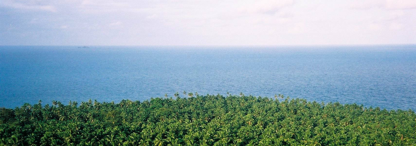 Sao Tome And Principe Blue Ocean Coastline Wallpaper