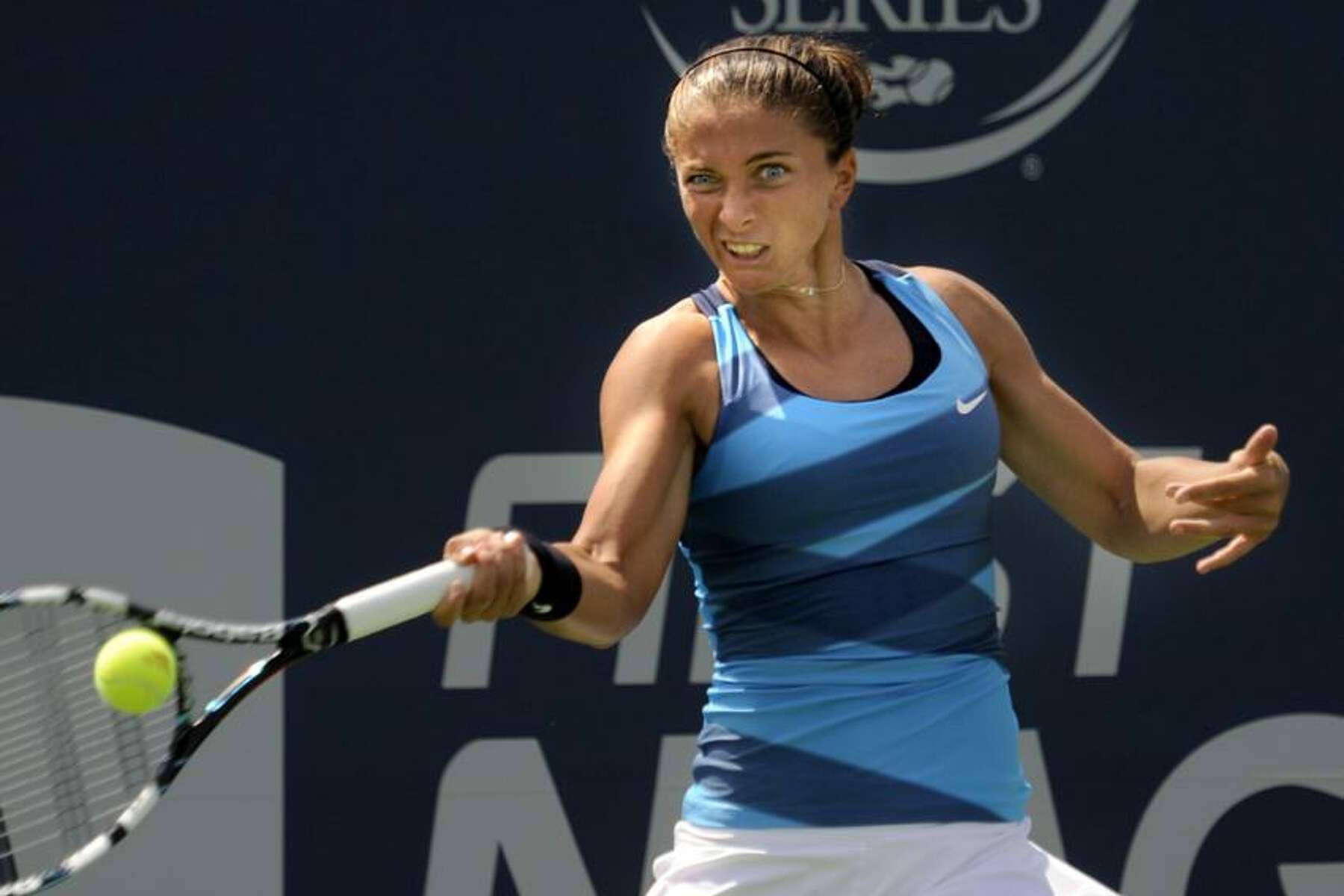 Sara Errani Funny Expression Wallpaper