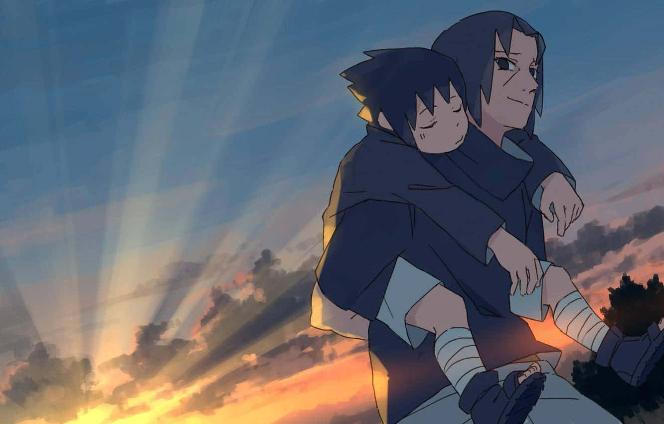 Sasuke Uchiha Looking Like A Cutie! Wallpaper