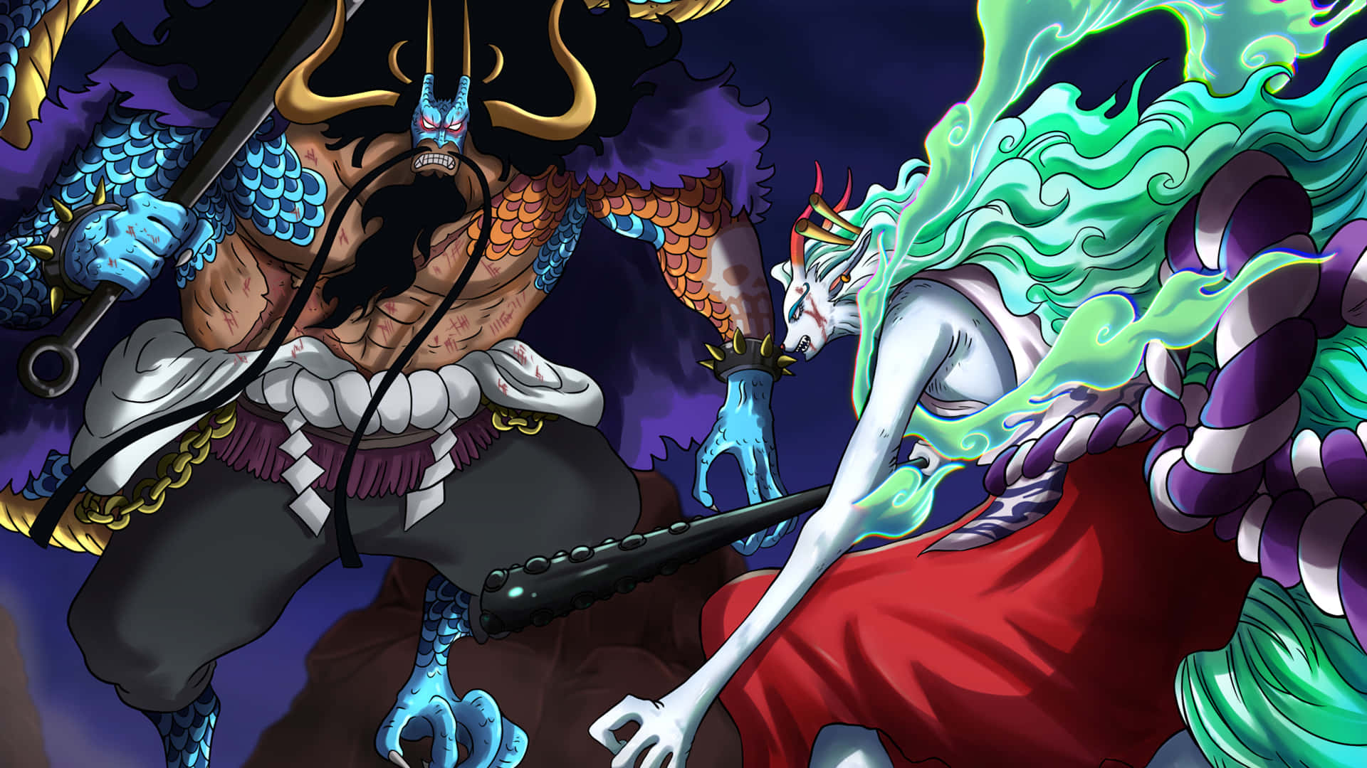 Scale The Heights Of Greatness With Kaido Wallpaper