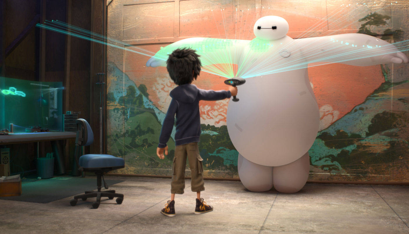 Scanning Baymax Wallpaper