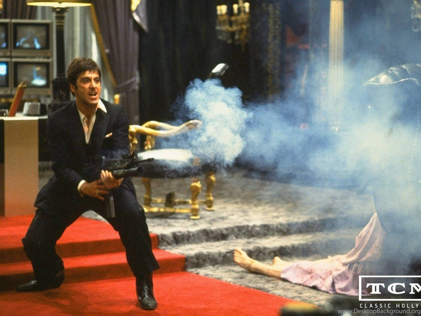 Scarface Tony Montana Little Friend Wallpaper