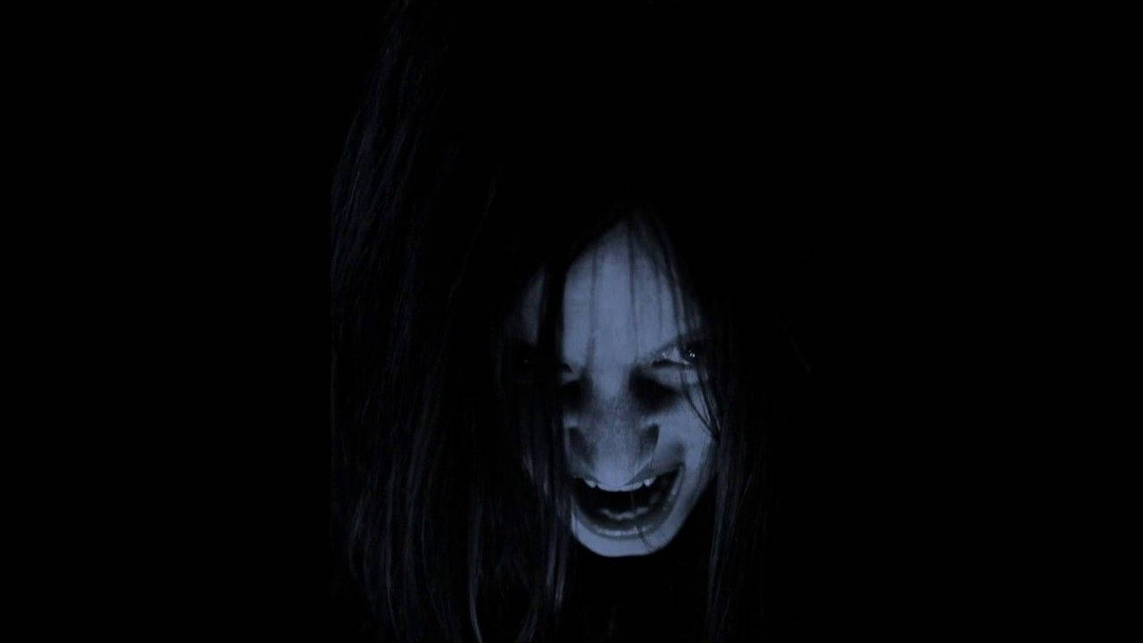 Scary Face Long Hair Wallpaper