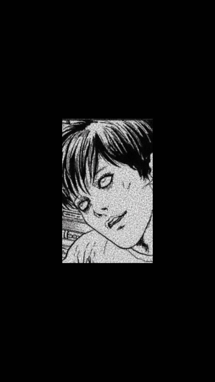 Scary Junji Ito Panel Wallpaper