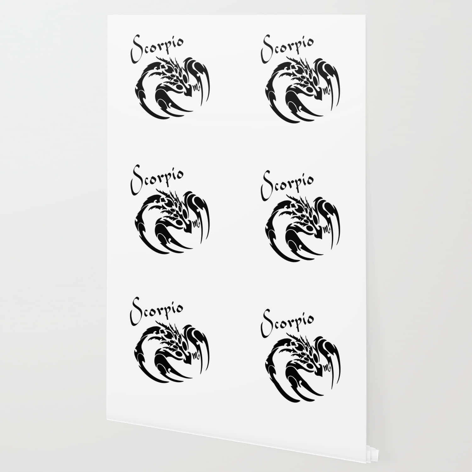 Scorpio Zodiac Sign Wall Art Wallpaper