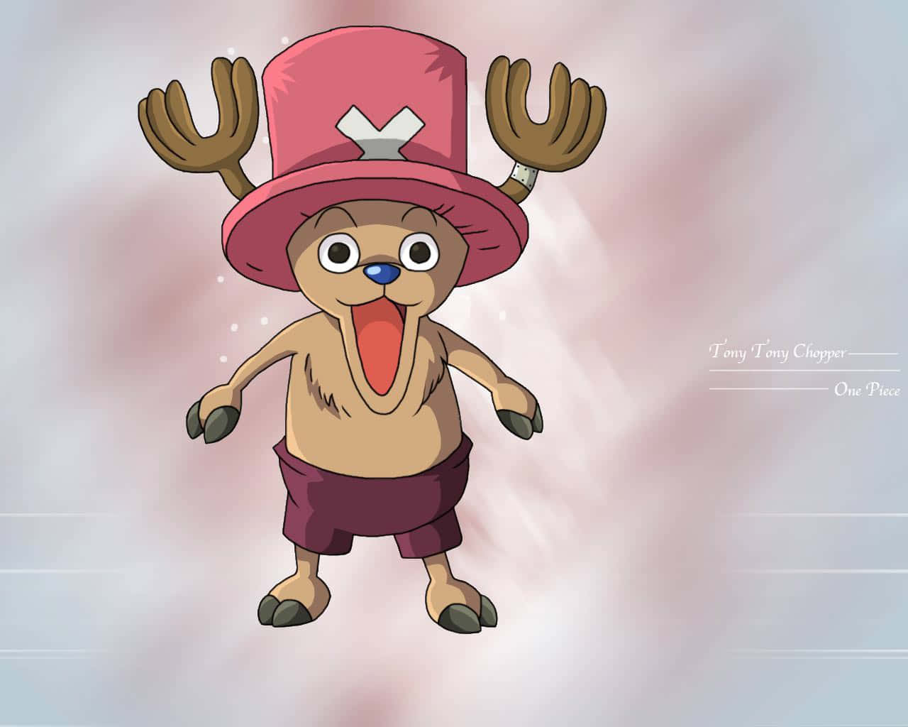 Screaming One Piece Chopper Wallpaper